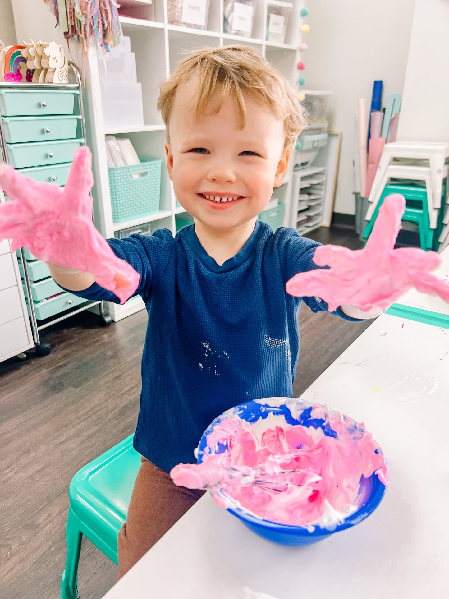 Crafts with Classmates
