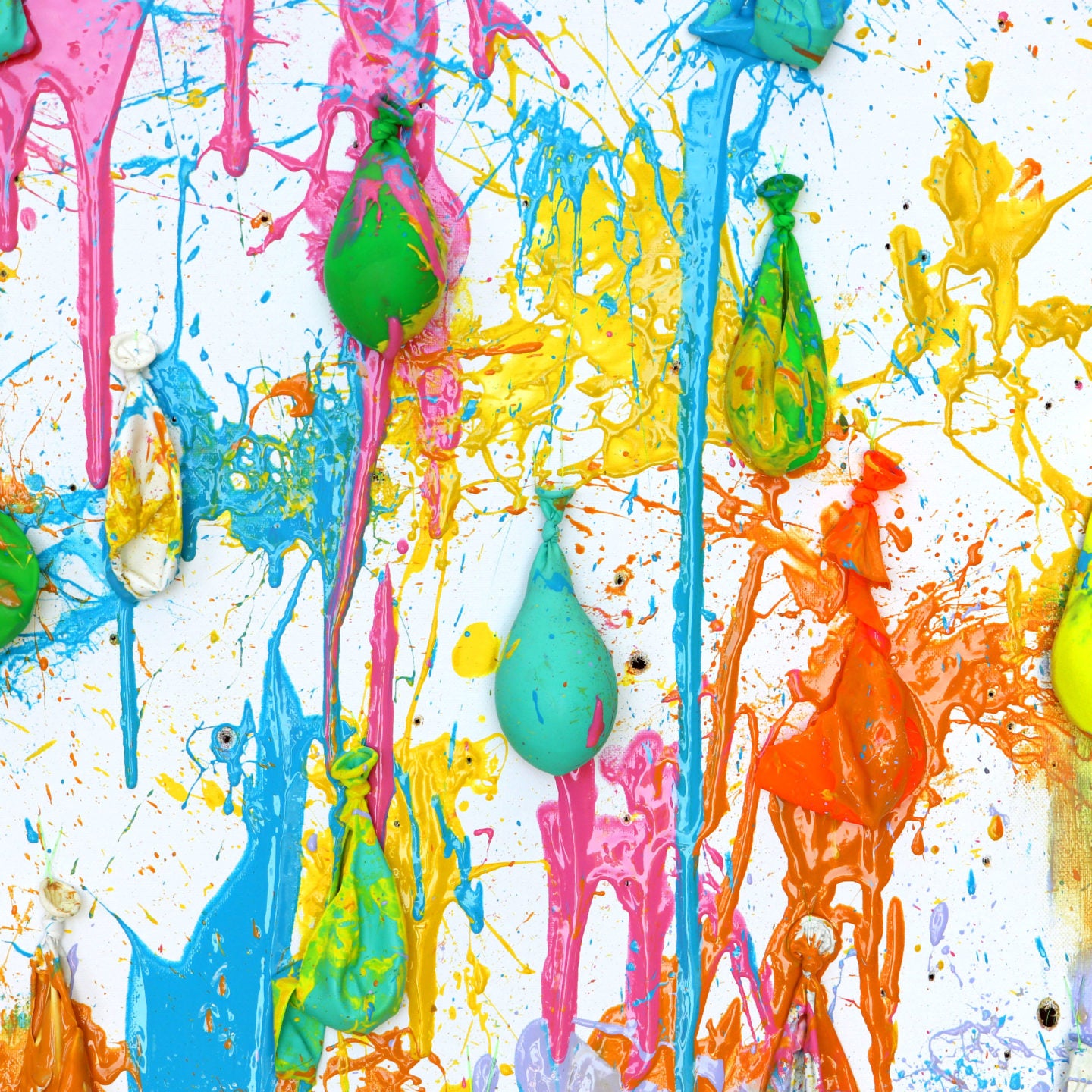 Pop! Art: Balloon Splatter Painting and More