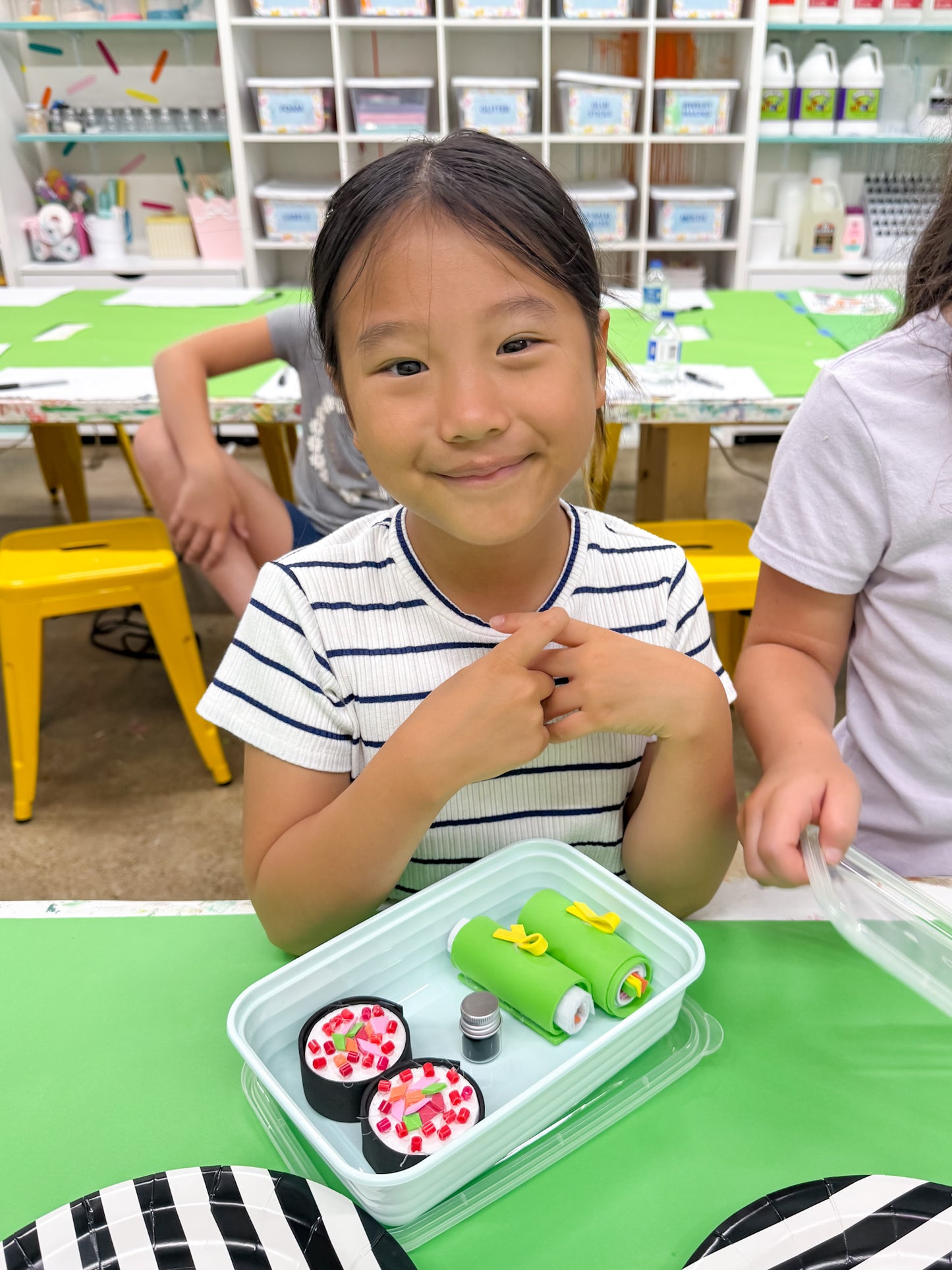 Mini Sushi Bars & Boba Tea Slime