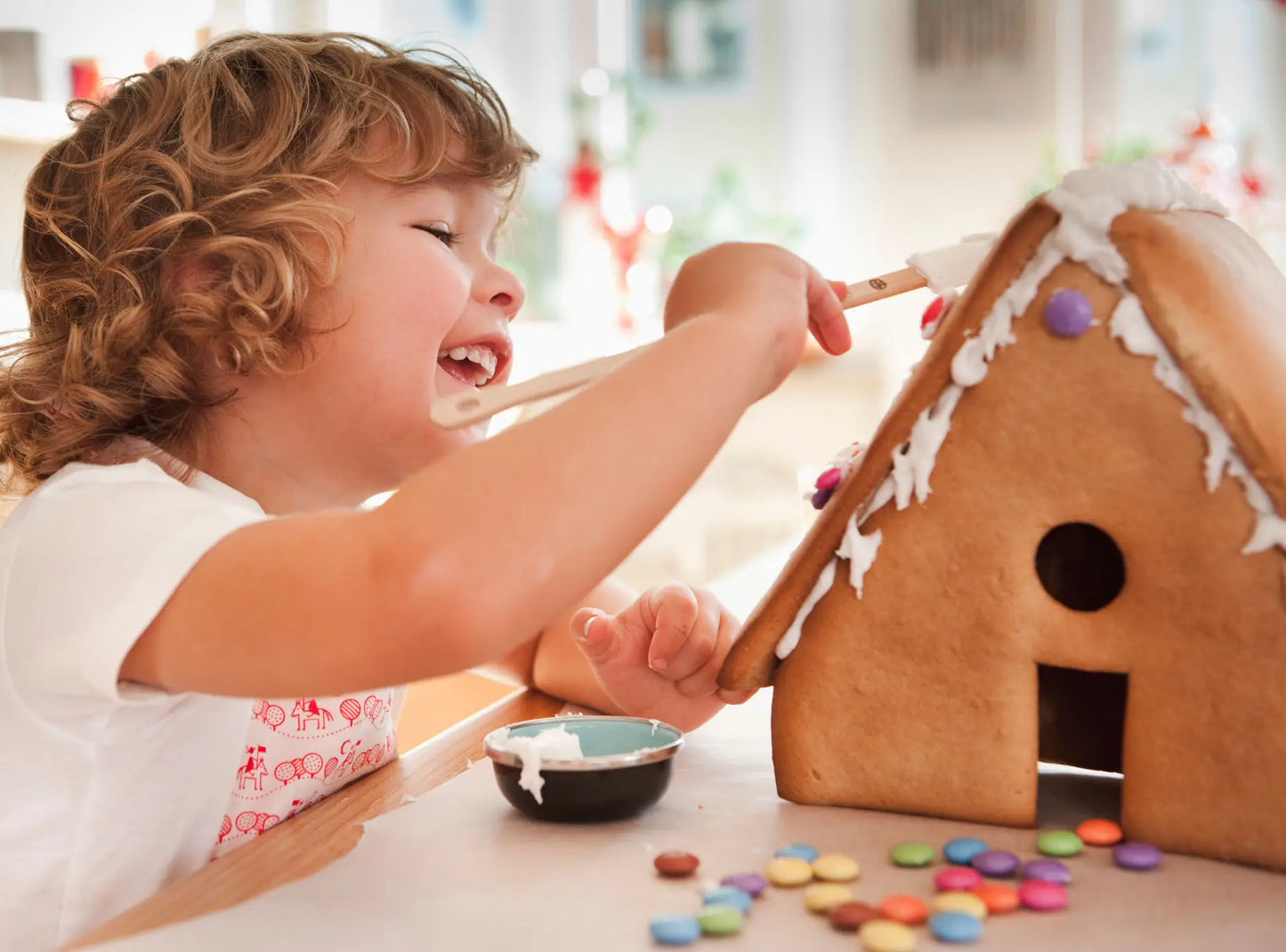 Peace, Love & Candy: Gingerbread House Decorating